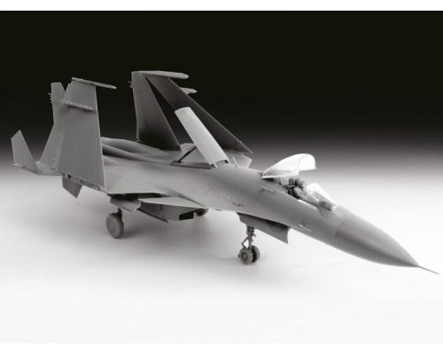 Сборная модель ZVEZDA Российский палубный истребитель Су-33, подарочный набор, 1/72
