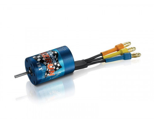 Бесколлекторный мотор Hobbywing EZRUN-2030 12T (7800KV, 2.00/10мм, 1/18) бессенсорный