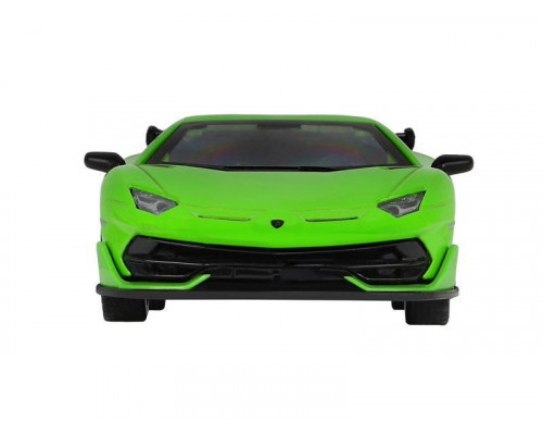 Машина АВТОПАНОРАМА Lamborghini SVJ, 1/32, зеленый, откр. двери, свет, звук, в/к 17,5*12,5*6,5 см