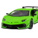 Машина АВТОПАНОРАМА Lamborghini SVJ, 1/32, зеленый, откр. двери, свет, звук, в/к 17,5*12,5*6,5 см