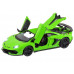 Машина АВТОПАНОРАМА Lamborghini SVJ, 1/32, зеленый, откр. двери, свет, звук, в/к 17,5*12,5*6,5 см