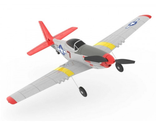 Радиоуправляемый самолет Volantex RC P51D 400мм (синий) 2.4G 4ch LiPo RTF with Gyro