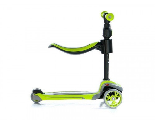Самокат трехколесный Moby D-3  (зеленый)