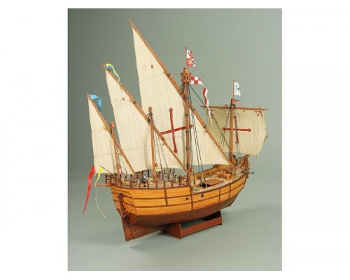 Сборные бумажные модели Shipyard каракка Santa Maria и каравелла Nina (№65), 1/96
