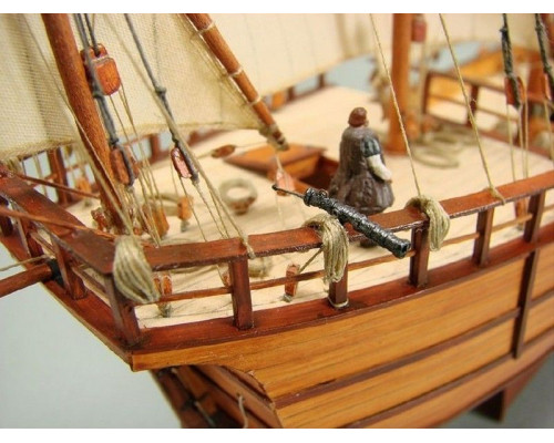 Сборные бумажные модели Shipyard каракка Santa Maria и каравелла Nina (№65), 1/96