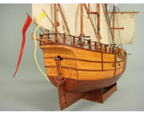 Сборные бумажные модели Shipyard каракка Santa Maria и каравелла Nina (№65), 1/96