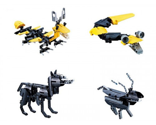 Конструктор CaDA Technic животные 12 в 1 (395 деталей)