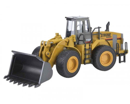 Металлический фронтальный погрузчик HUI NA TOYS 1/40