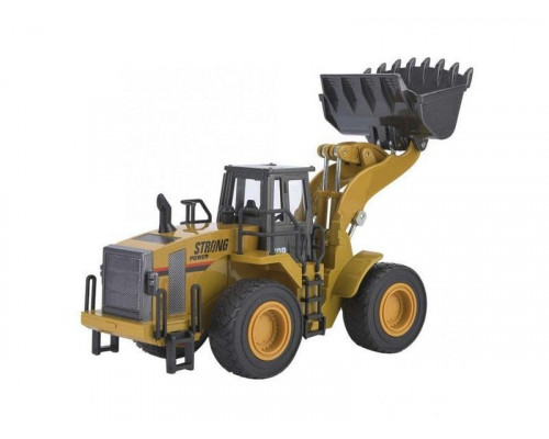Металлический фронтальный погрузчик HUI NA TOYS 1/40