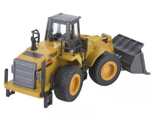 Металлический фронтальный погрузчик HUI NA TOYS 1/40