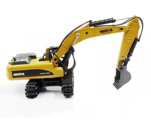 Металлический экскаватор с ковшом HUI NA TOYS 1/40 PRO