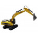 Металлический экскаватор с ковшом HUI NA TOYS 1/40 PRO