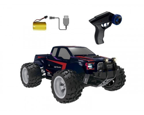 Радиоуправляемый монстр Double Eagle Ford F-150 Raptor (черный) 1:18 4WD 2.4G RTR