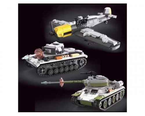 Конструктор RCM сцена о ВОВ - Битва за Москву (3718+ деталей)