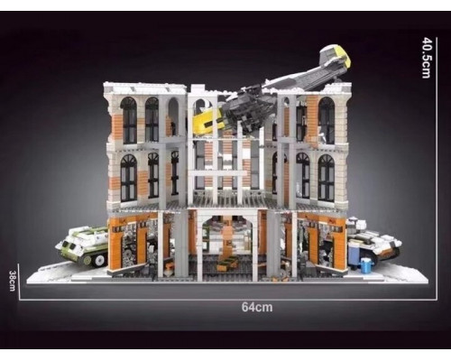 Конструктор RCM сцена о ВОВ - Битва за Москву (3718+ деталей)