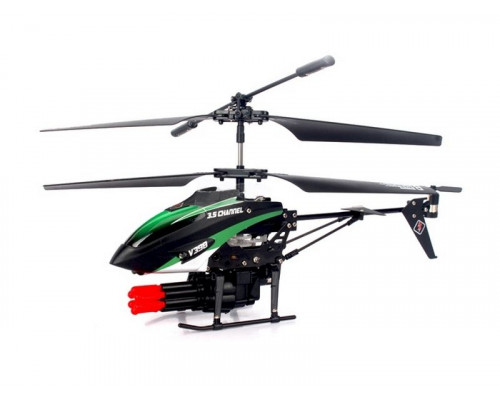 Р/У вертолет WLToys V398 IR RTF стреляет ракетами