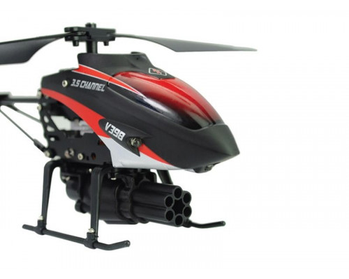 Р/У вертолет WLToys V398 IR RTF стреляет ракетами