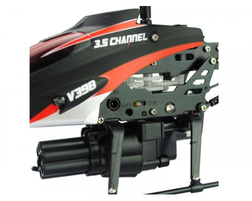 Р/У вертолет WLToys V398 IR RTF стреляет ракетами