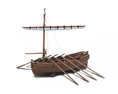 Сборная модель ZVEZDA Средневековая шлюпка, 1/72