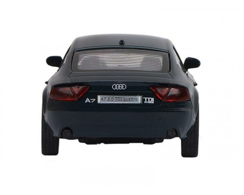 Машина АВТОПАНОРАМА Audi A7, зеленый, 1/43, инерция, в/к 17,5*12,5*6,5 см