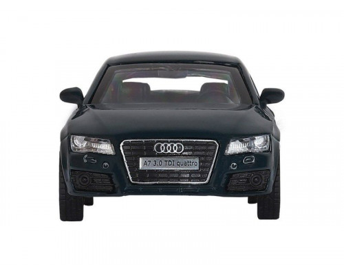 Машина АВТОПАНОРАМА Audi A7, зеленый, 1/43, инерция, в/к 17,5*12,5*6,5 см