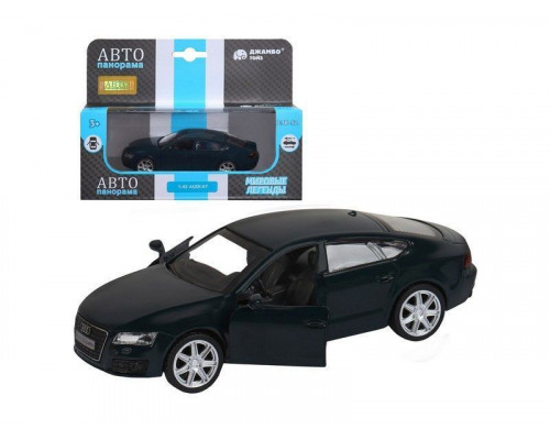 Машина АВТОПАНОРАМА Audi A7, зеленый, 1/43, инерция, в/к 17,5*12,5*6,5 см