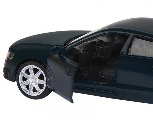 Машина АВТОПАНОРАМА Audi A7, зеленый, 1/43, инерция, в/к 17,5*12,5*6,5 см