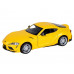 Машина АВТОПАНОРАМА Toyota Supra [US], 1/31, желтый, откр. двери, свет, звук, в/к 18*9*13,5 см