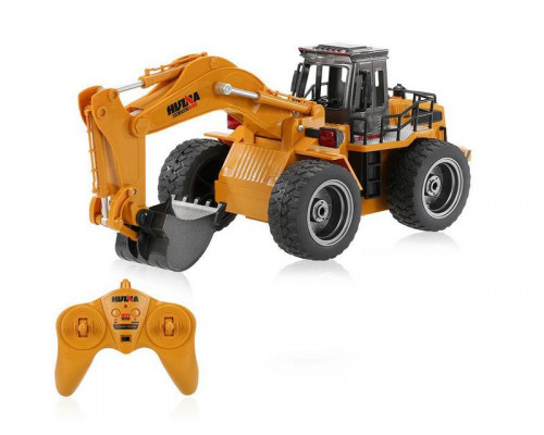 Радиоуправляемый экскаватор HUI NA TOYS 2.4G 6CH 1/18 RTR