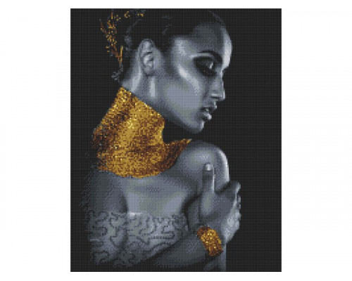 Картина мозаикой 40х50 ИЗЫСКАННАЯ (квадр. эл-ты) (17 цветов)