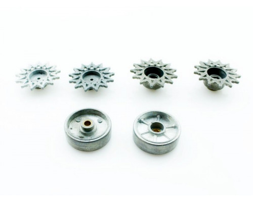 Набор запасных частей для танка Heng Long M4A3 Sherman ведущие звездочки, ленивцы