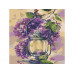 Картина по номерам 30Х30 СИРЕНЕВОЕ НАСТРОЕНИЕ (23 цвета)