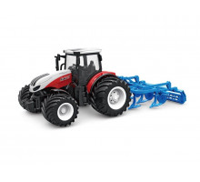 Р/У фермерский трактор Korody с дисковым культиватором, широкие колеса 1/24 2.4G 6CH RTR