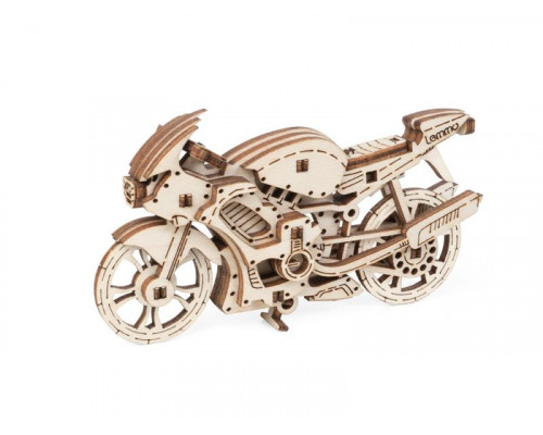 Деревянный конструктор Lemmo Мотоцикл Лекс, 23 детали