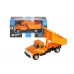 Машина АВТОПАНОРАМА Самосвал, оранжевый, 1/52, инерция, в/к 16,1*6,1*8,4