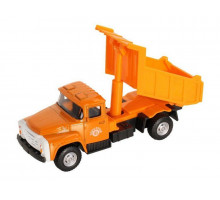Машина "АВТОПАНОРАМА" "Самосвал", оранжевый, 1/52, инерция, в/к 16,1*6,1*8,4