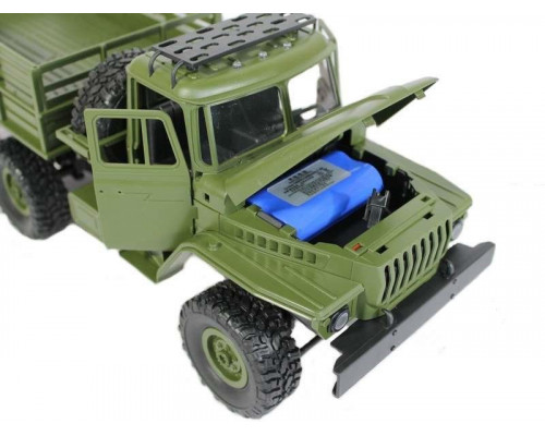 Радиоуправляемая машина MN MODEL Советский военный грузовик УРАЛ PRO 6WD 2.4G 1/16 RTR