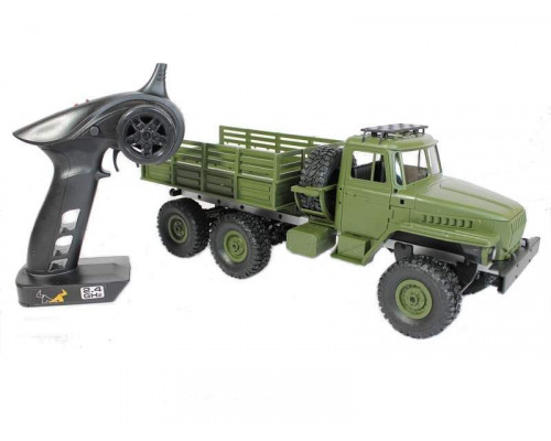 Радиоуправляемая машина MN MODEL Советский военный грузовик УРАЛ PRO 6WD 2.4G 1/16 RTR