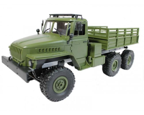 Радиоуправляемая машина MN MODEL Советский военный грузовик УРАЛ PRO 6WD 2.4G 1/16 RTR