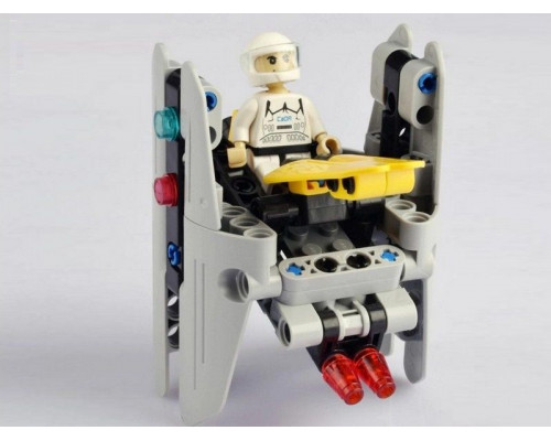 Конструктор CaDA Technic звездный отряд, соберите звездный корабль с C54001W+02W+04W (83 детали)