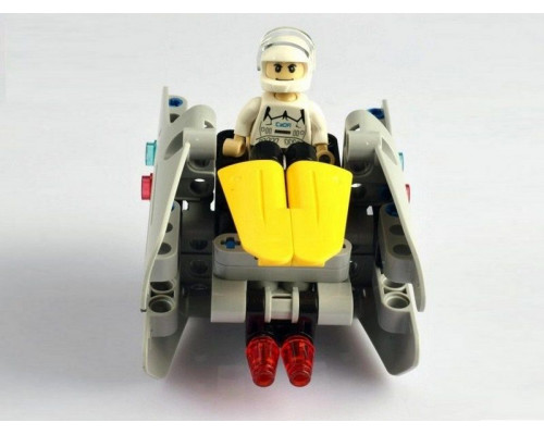 Конструктор CaDA Technic звездный отряд, соберите звездный корабль с C54001W+02W+04W (83 детали)