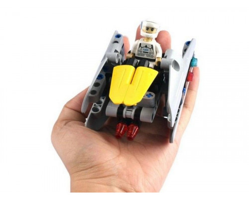 Конструктор CaDA Technic звездный отряд, соберите звездный корабль с C54001W+02W+04W (83 детали)