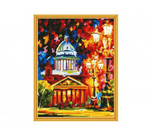 Алмазная мозаика с нанесенной рамкой 40х50 АФРЕМОВ. ИСААКИЕВСКИЙ СОБОР (25 цветов)