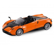 Машина "АВТОПАНОРАМА" Pagani Huayra Roadster, оранжевый, 1/24, свет, звук, в/к 24,5*12,5*10,5 см