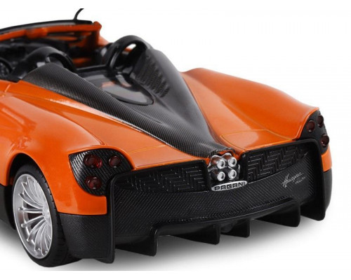Машина АВТОПАНОРАМА Pagani Huayra Roadster, оранжевый, 1/24, свет, звук, в/к 24,5*12,5*10,5 см