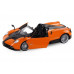 Машина АВТОПАНОРАМА Pagani Huayra Roadster, оранжевый, 1/24, свет, звук, в/к 24,5*12,5*10,5 см