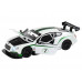 Машина АВТОПАНОРАМА Bentley Continental GT3, белый, 1/32, свет, звук, инерция, в/к 17,5*13,5*9 см