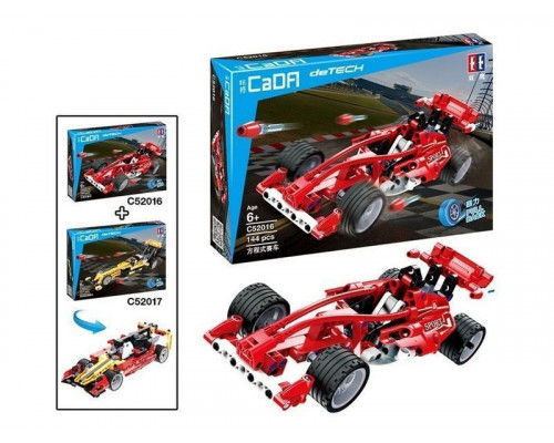 Конструктор CADA deTech гоночный автомобиль F1 совместим с C52017W, инерционный (144 детали)