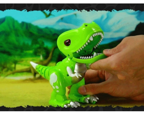 Р/У динозаврик  Feilun, звук, свет, сенсор