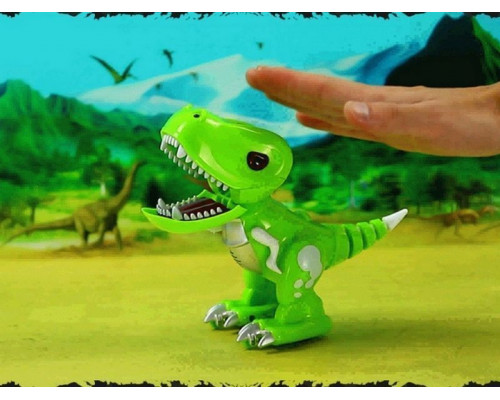 Р/У динозаврик  Feilun, звук, свет, сенсор